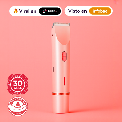 MYPEACHY® | DEPILADORA AFEITADORA ELÉCTRICA 2 EN 1: DEPILACIÓN SUAVE, SIN DOLOR NI IRRITACIÓN.